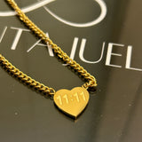 Chunky 11:11 necklace