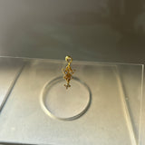 Hanging butterfly studs (ball screw) single piece