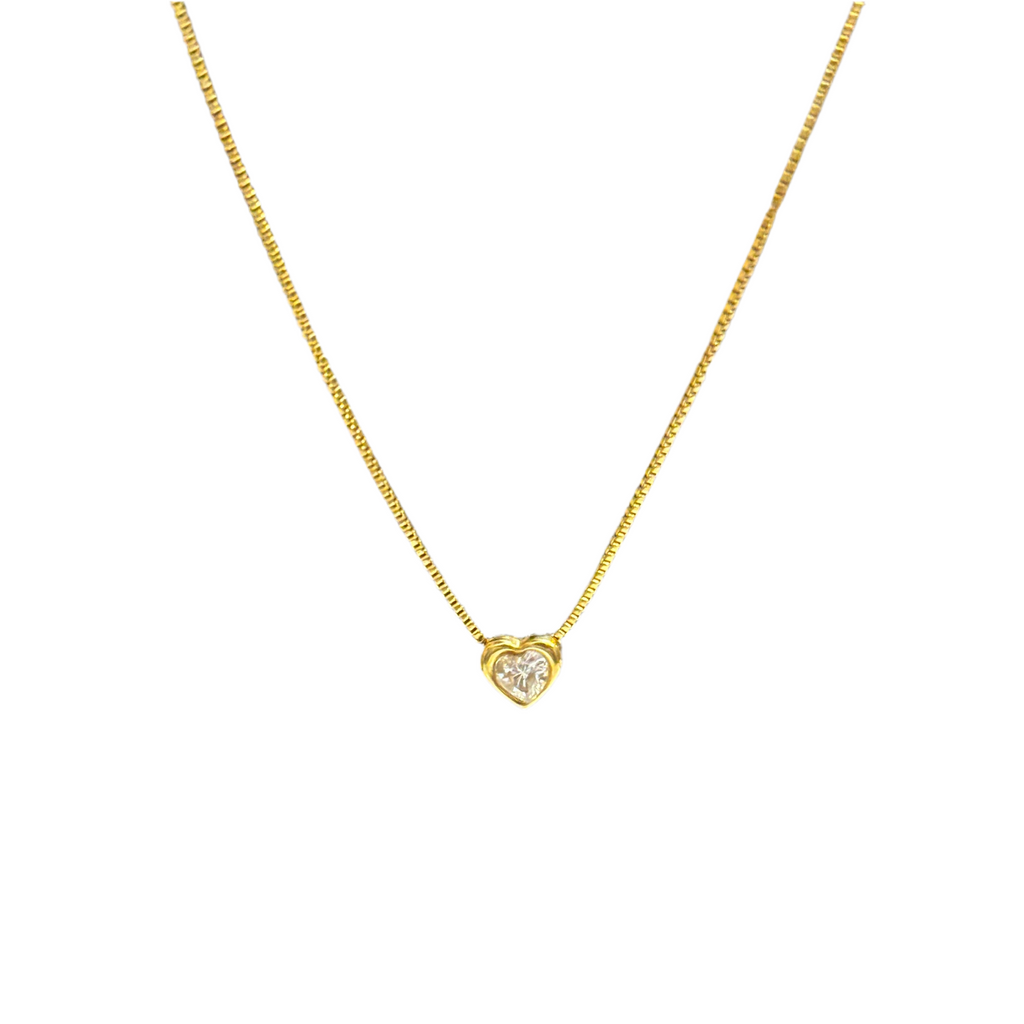 Bella heart necklace