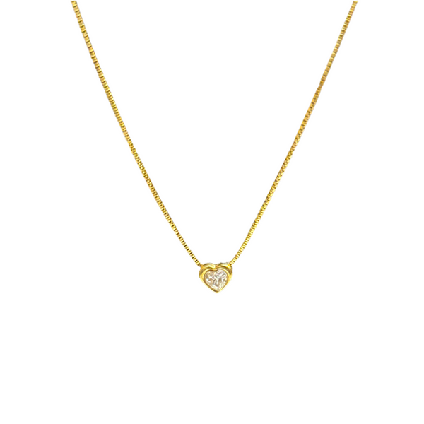 Bella heart necklace