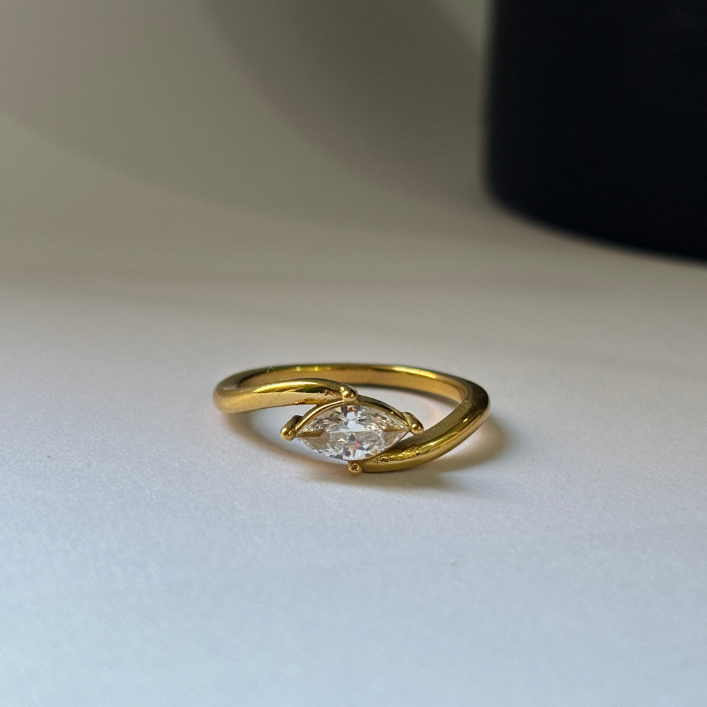 Marquise ring