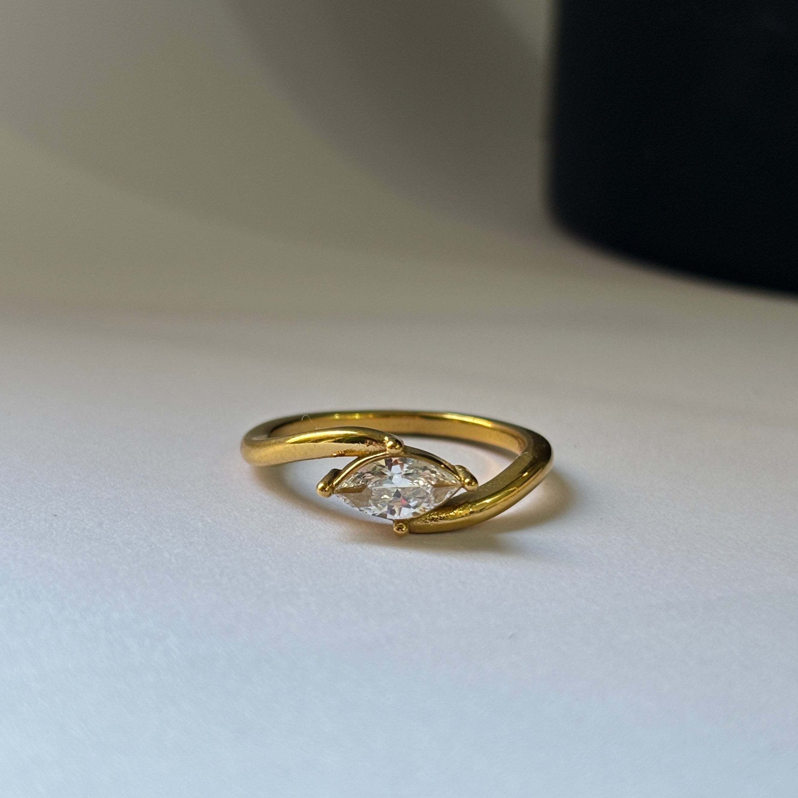 Marquise ring