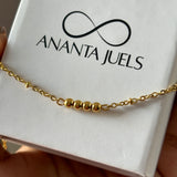 Beaded anklet