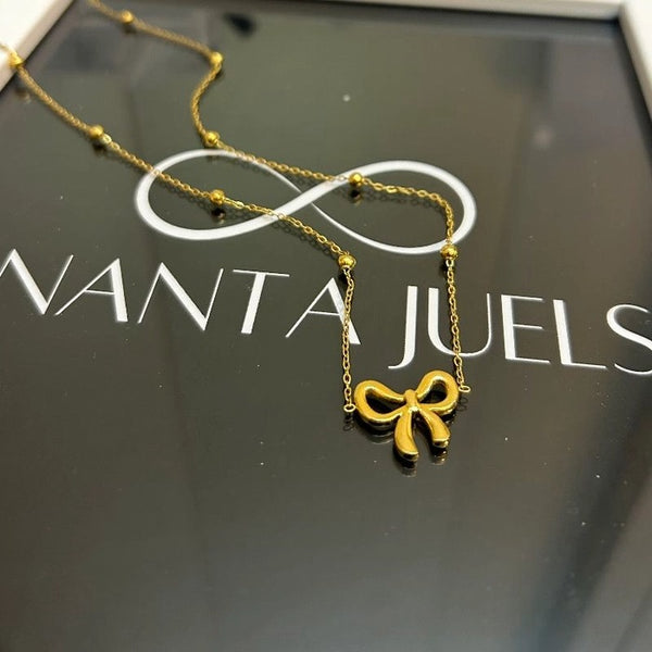 Bow Necklace