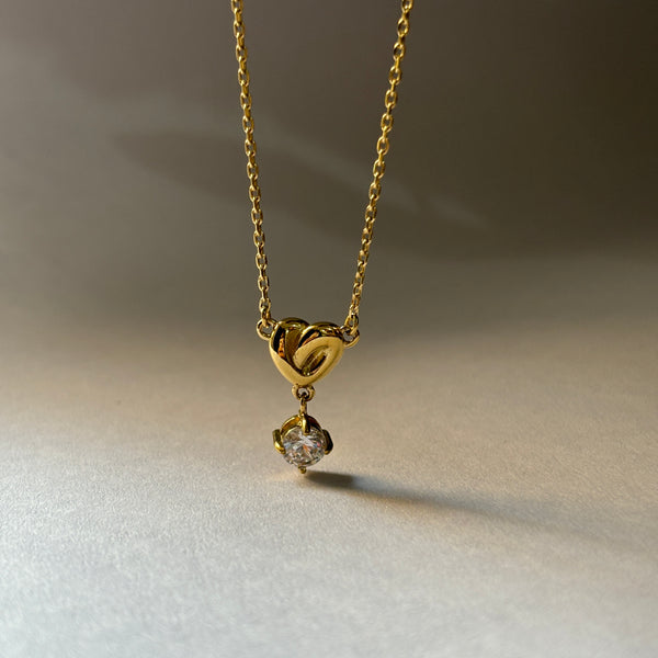Promise heart necklace