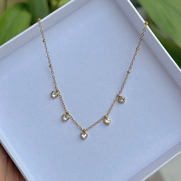 Bella heart necklace