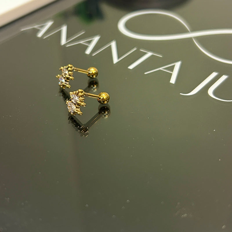 Dual stone studs