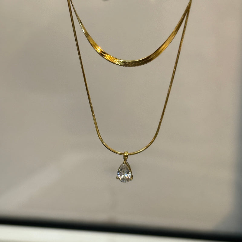 Ahana Double layer necklace