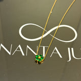 Classic flower necklace