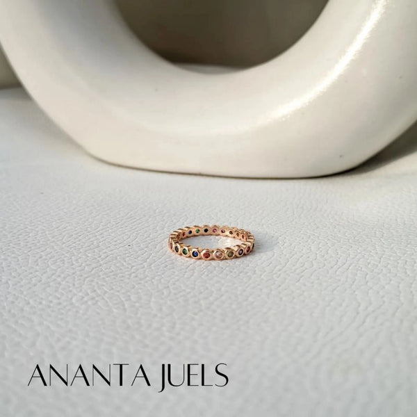 Multi colour ring