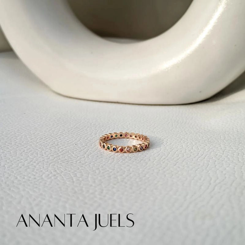 Multi colour ring
