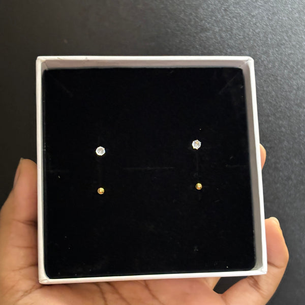 basic stud  (for Double piercing)