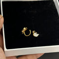 Swan ear cuff