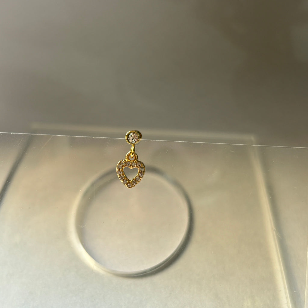 Heart studs (ball screw) single piece