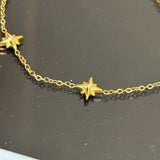 Minimal Star chain bracelet