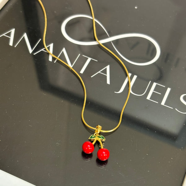 Cherry necklace