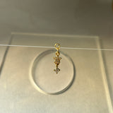 Mini floral studs (ball screw) single piece