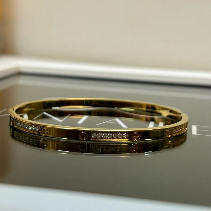 Studded luv band