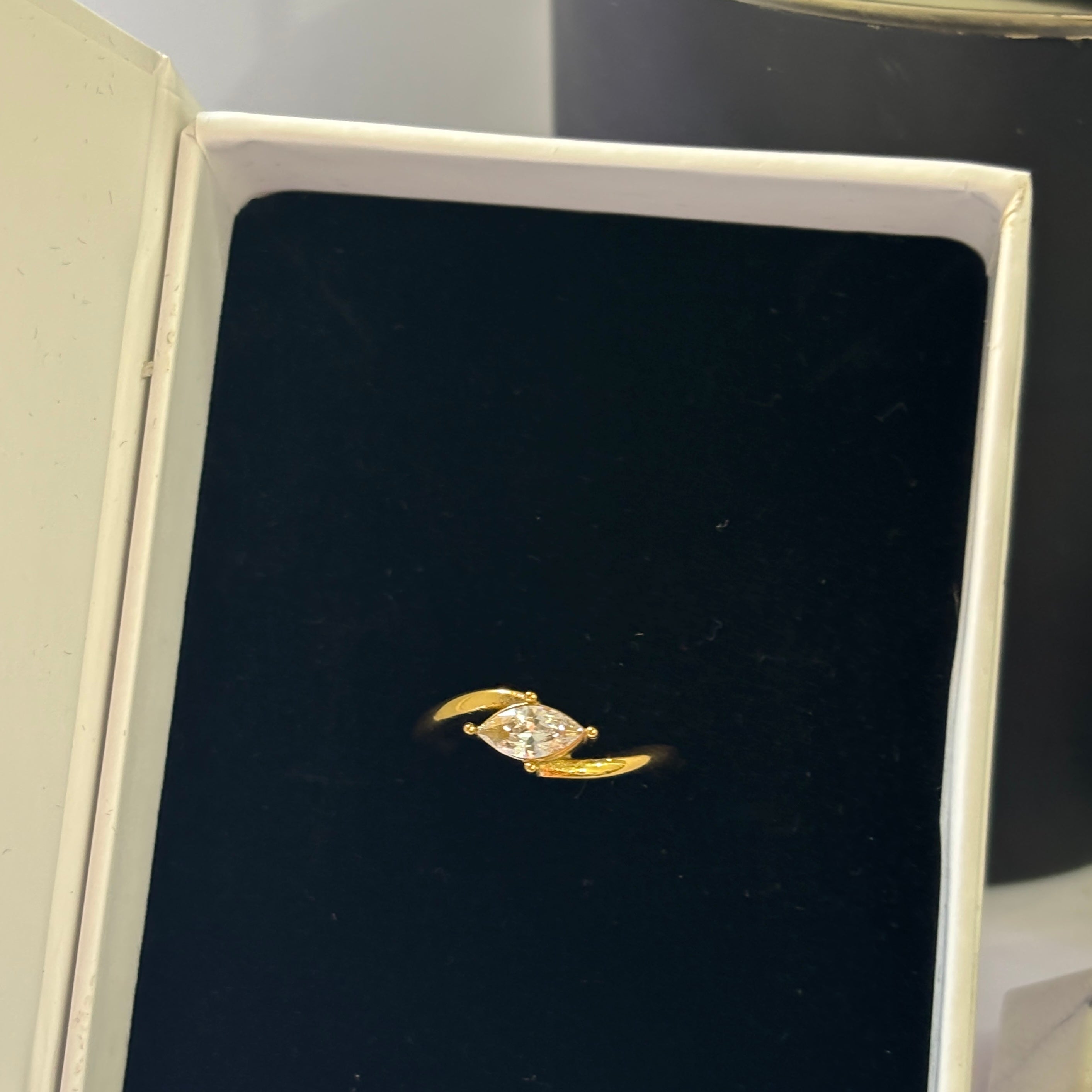 Marquise ring