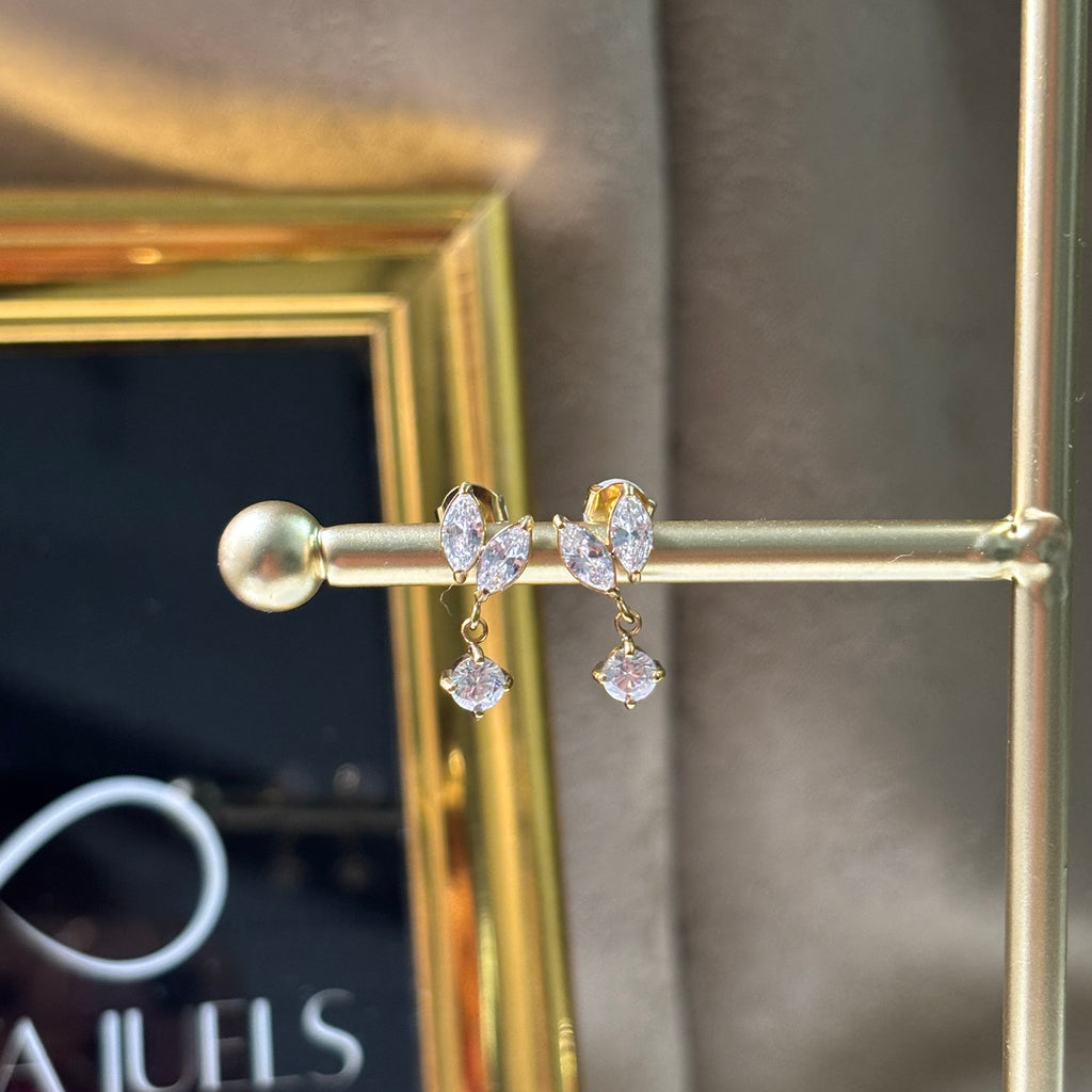 Marquise earrings