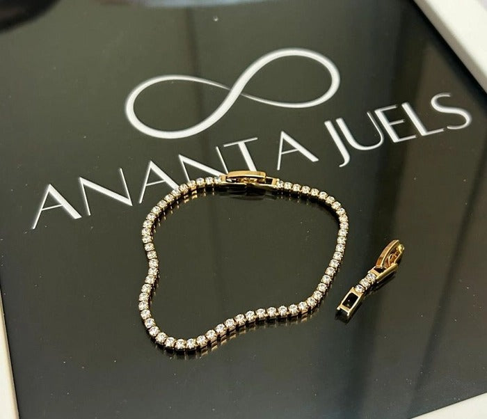 Minimal Tennis Bracelet
