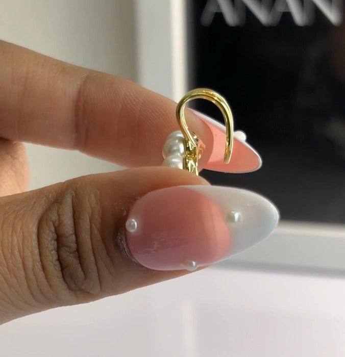 Pearl ear cuff
