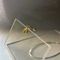 Elegant circle studs (ball screw) single piece