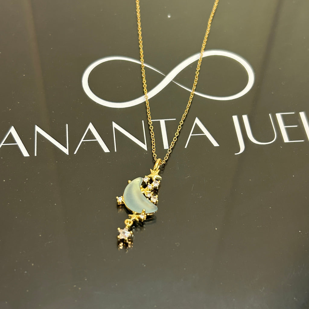Aglow necklace