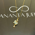 Aglow necklace