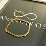 Half chain bracelet