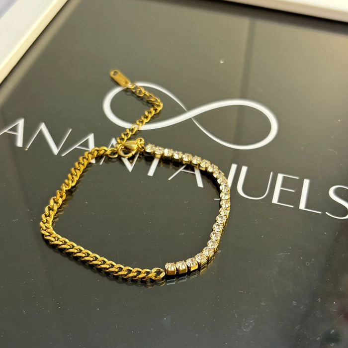 Half chain bracelet