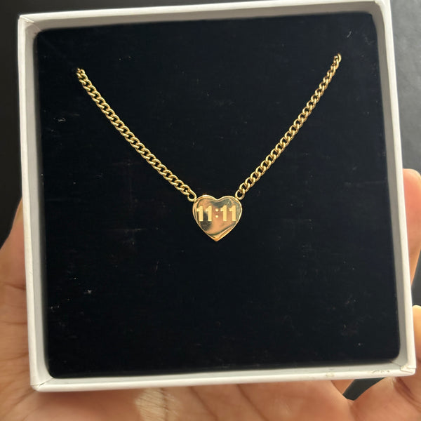 Chunky 11:11 necklace