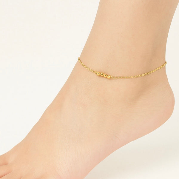Beaded anklet