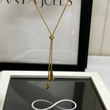Vintage drop necklace