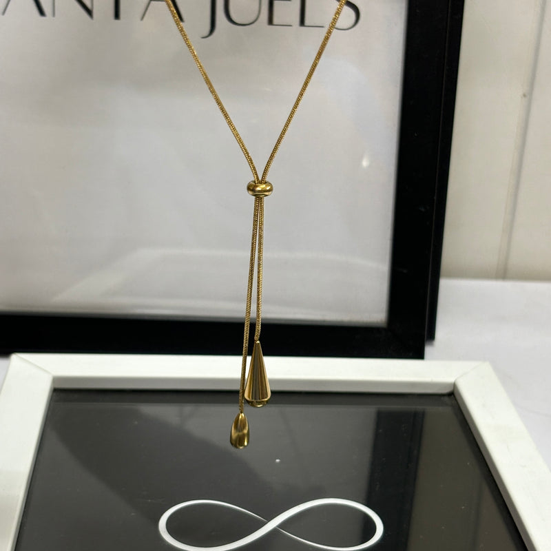 Vintage drop necklace