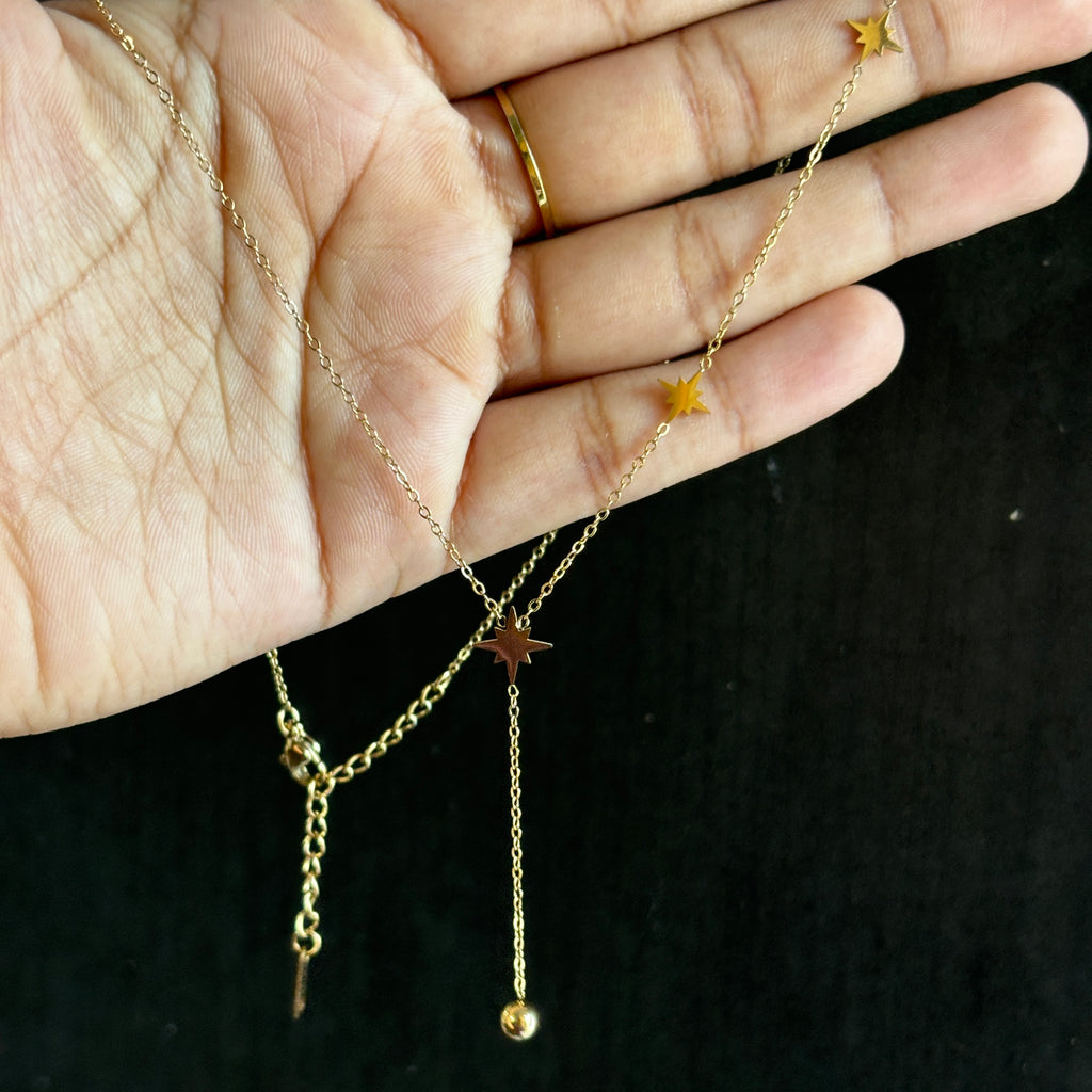 Star ball necklace