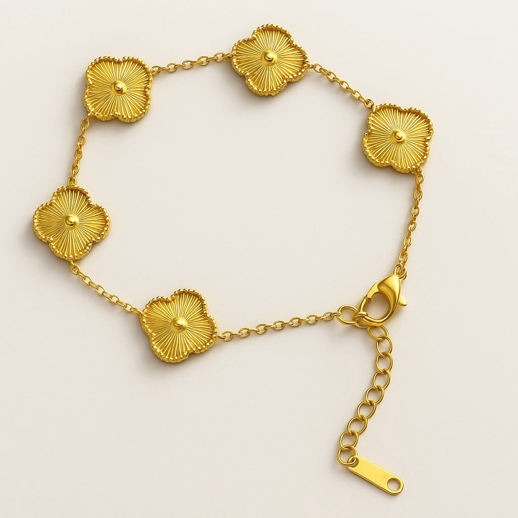 Floral bracelet