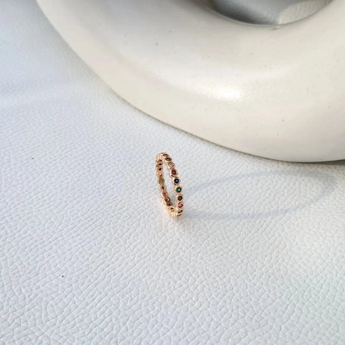 Multi colour ring
