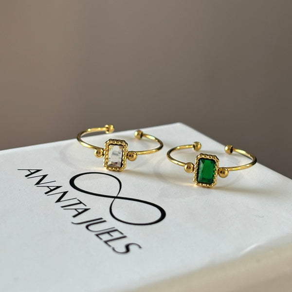 square Anaya ring