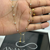 Studded Anaya necklace