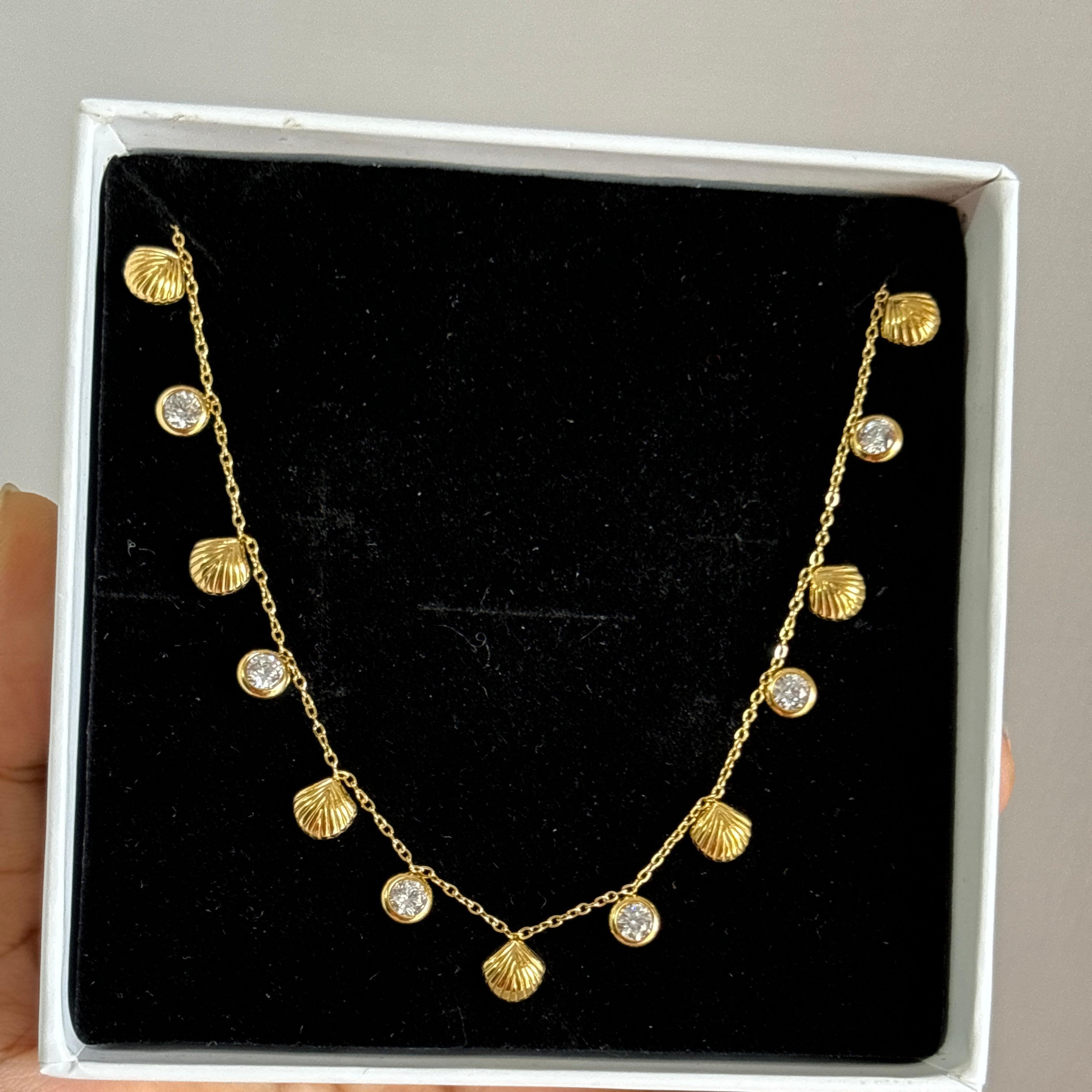 Sea shell necklace