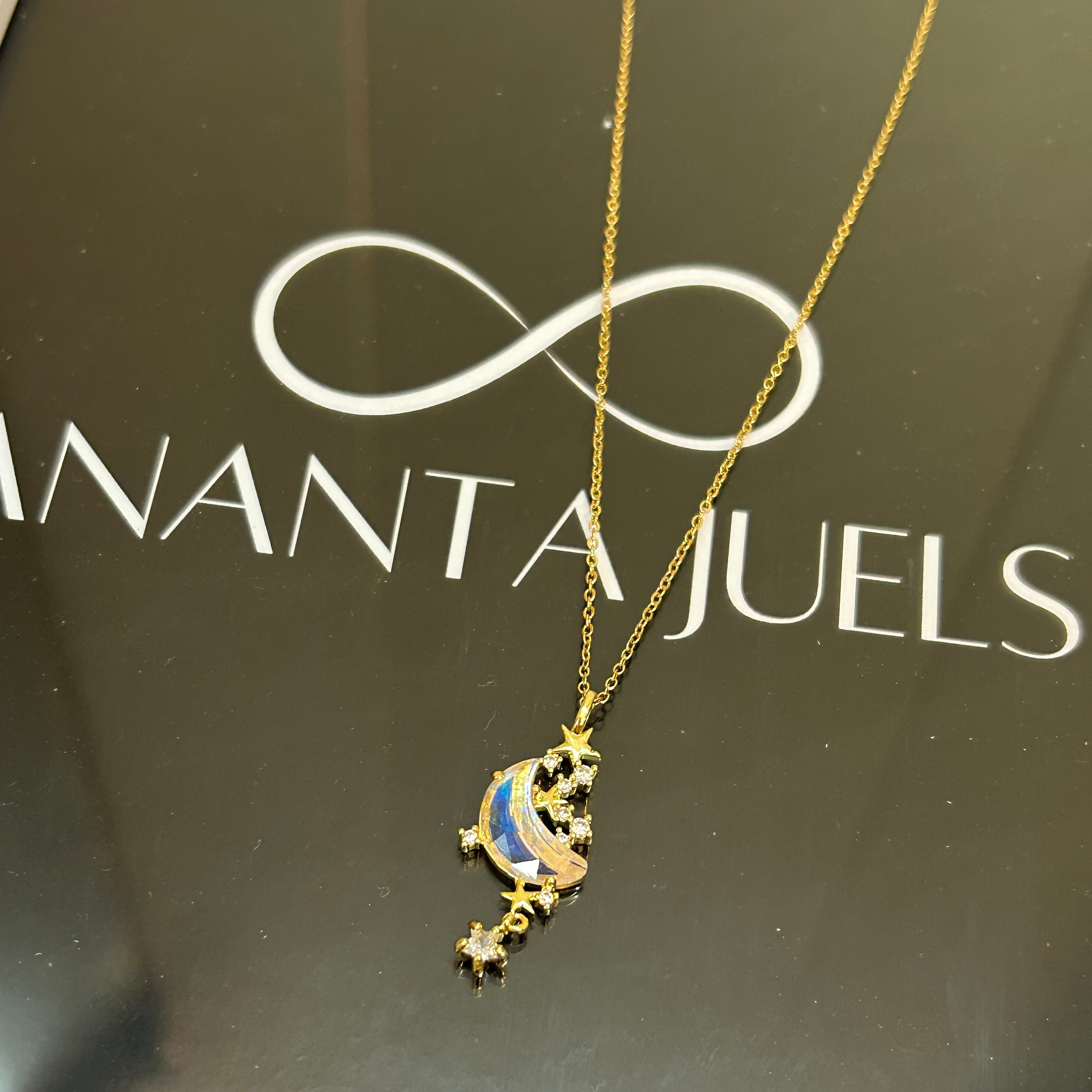 Aglow necklace