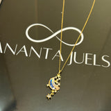 Aglow necklace