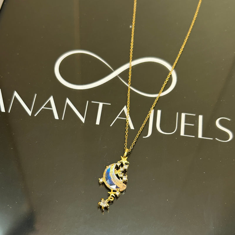 Aglow necklace
