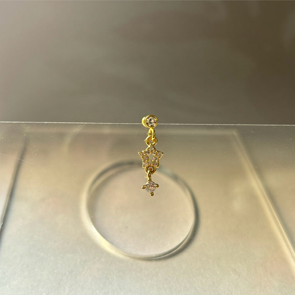 Hanging star studs (ball screw) single piece