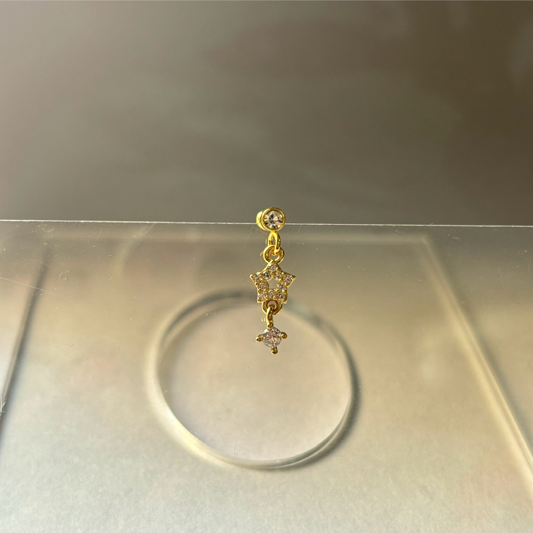 Hanging star studs (ball screw) single piece