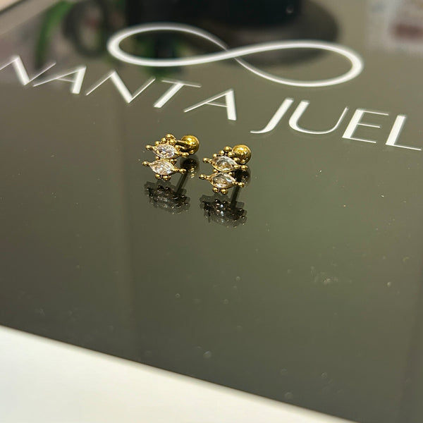 Dual stone studs