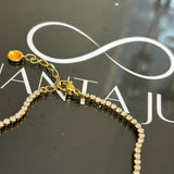Minimal tennis bracelet