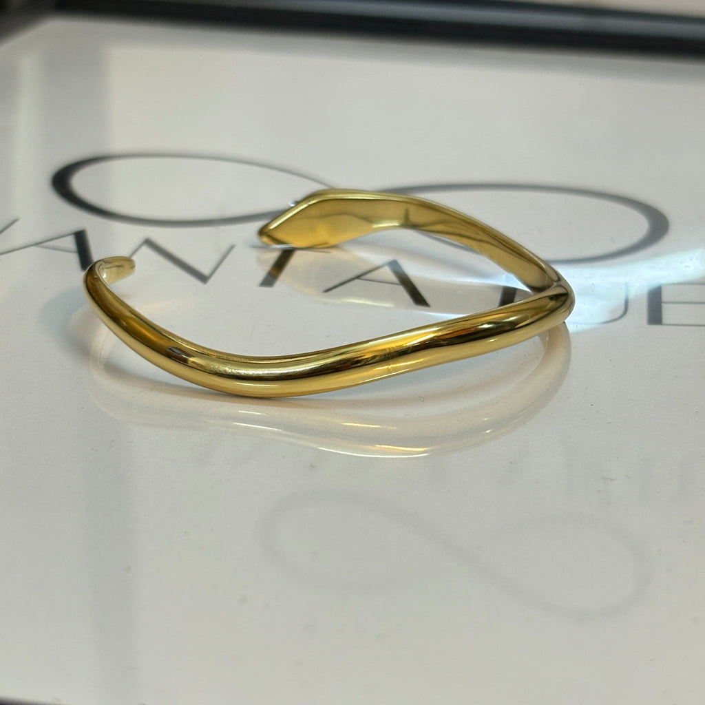 Snake cuff bracelet