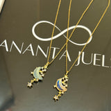 Aglow necklace